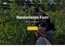 Tablet Screenshot of benevolencefarm.org